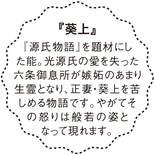 「葵上」について