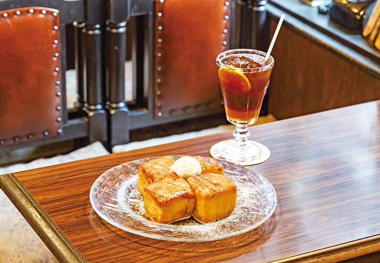「フレンチトースト／1,000円」「レモンコーヒー／800円」