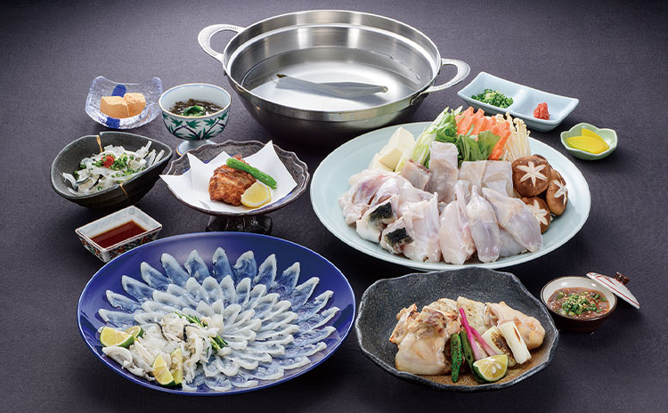 30周年特別料理 日間賀島旅館組合オススメ旨み極まるふぐ魚醤焼きプラン