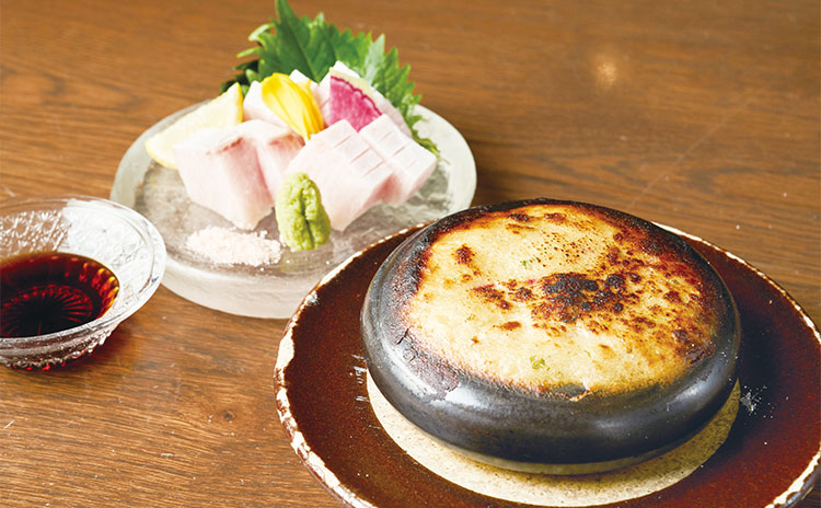 「焼きみそ／560円」「新潟寒ブリ造里／960円」