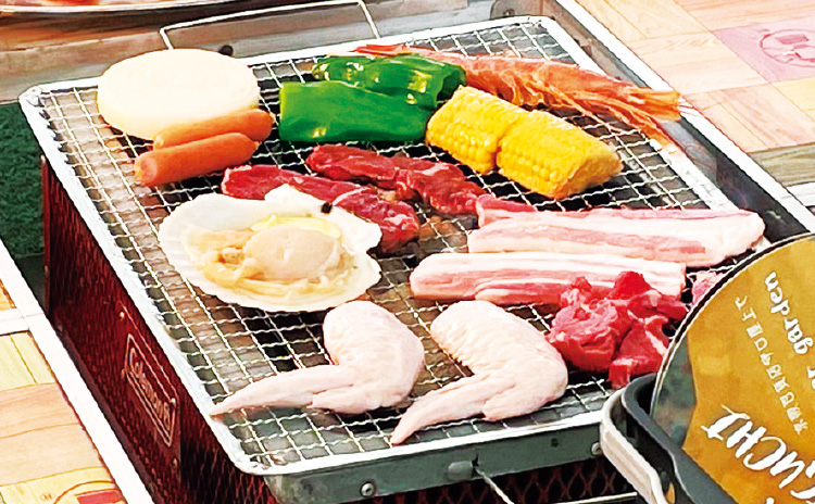 食材付きのBBQなら手ぶらでOK