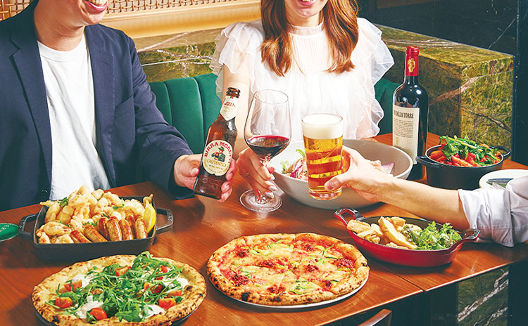 本格的なイタリア料理