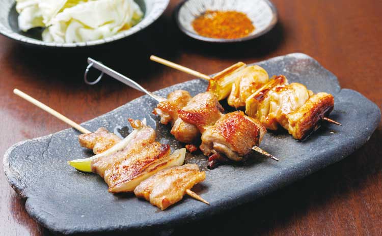 とり葱/250円 ひね鶏/300円 国産豚バラ/350円