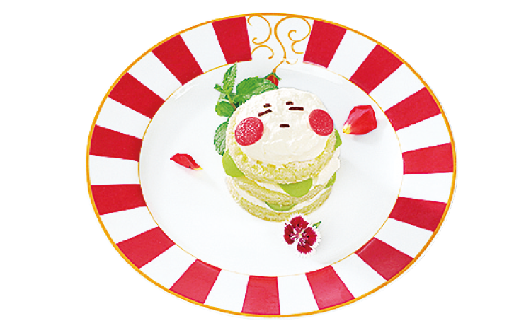 カフェタイムの「チューバくんのフルーツケーキ/1,540円」