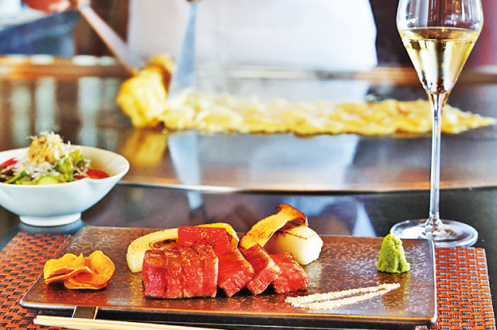 鉄板焼 おおみのランチメニュー「蓬莱」