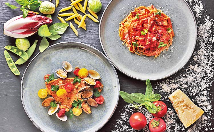 地元・滋賀県産の食材を生かした自慢のメニュー