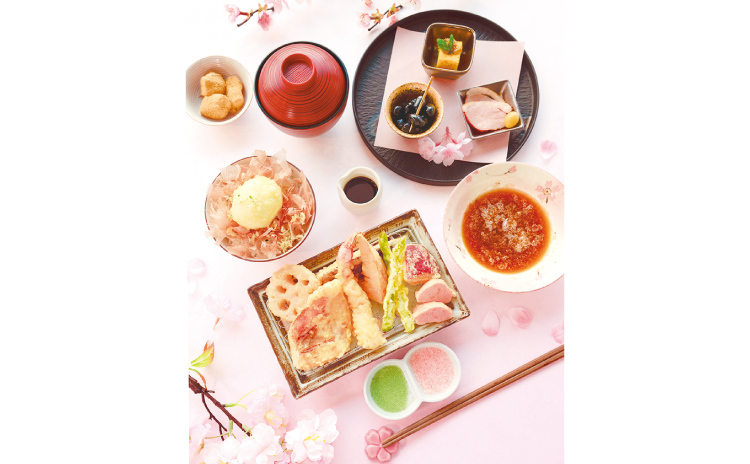 天ぷらランチコース 桜