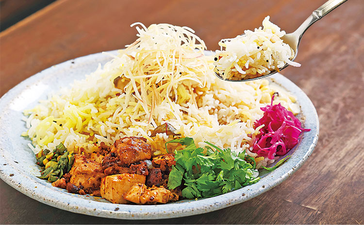 鯛出汁チキンビリヤニ/1,600円