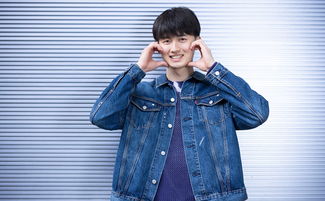 ブームになった「ほっぺハート」をお願いすると、照れながらもWでサービス！
