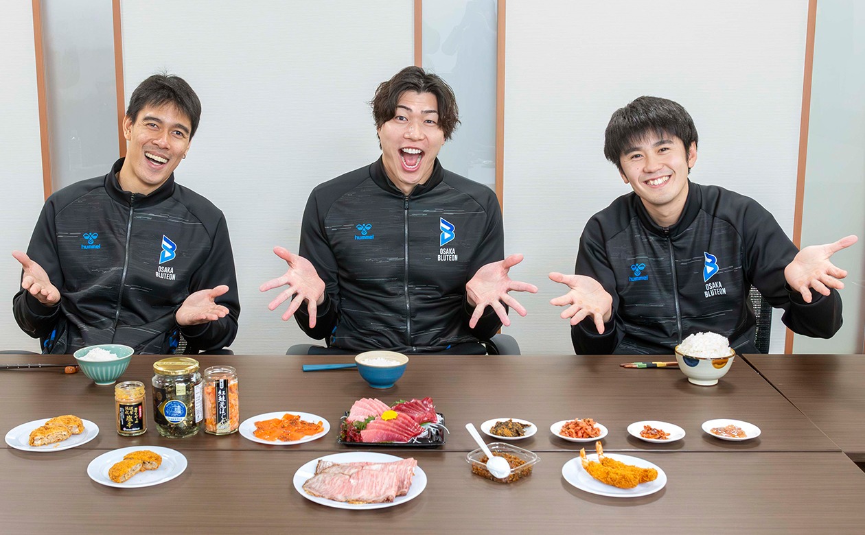 選手たちの舌をうならせるのは果たしてどのお供？