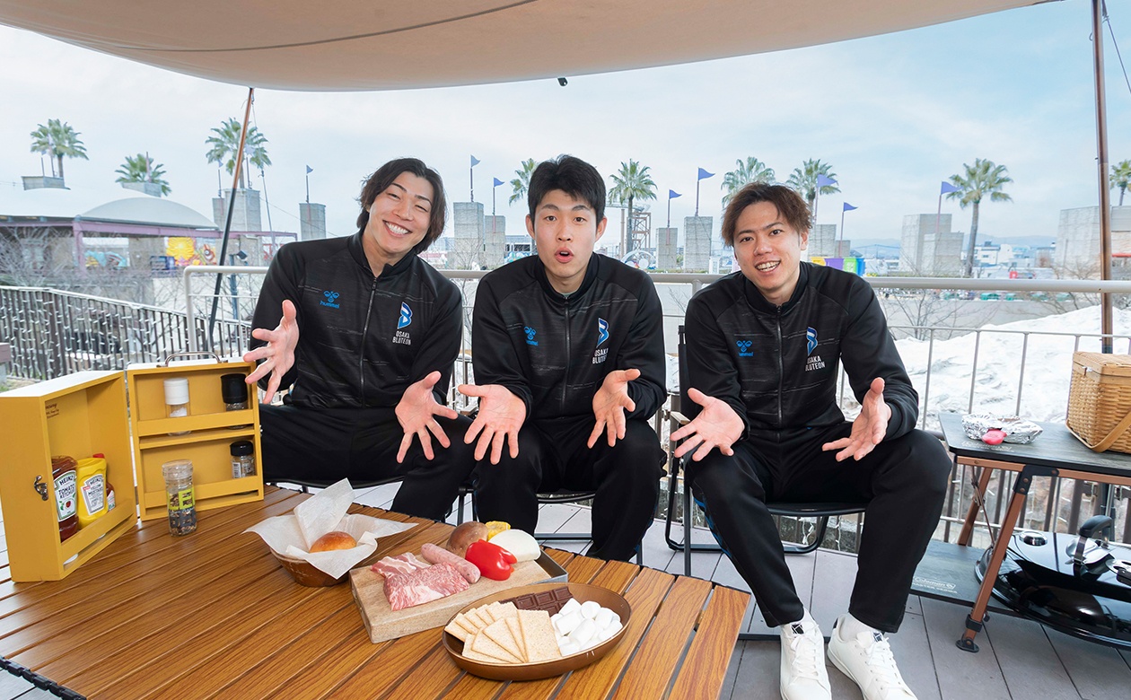 おいしそうなお肉を前にガッツリ食べる準備も万端！