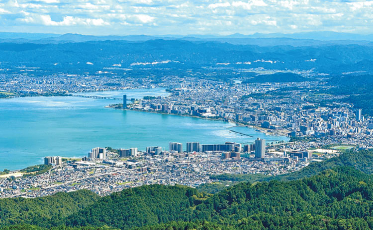 大津市街地