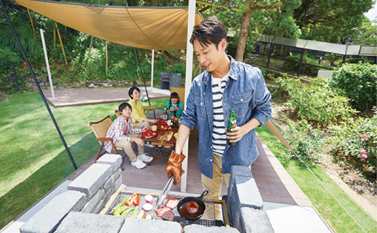 Outdoor BBQ Terrace