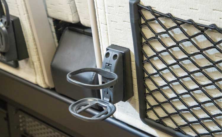 便利なドリンクホルダー