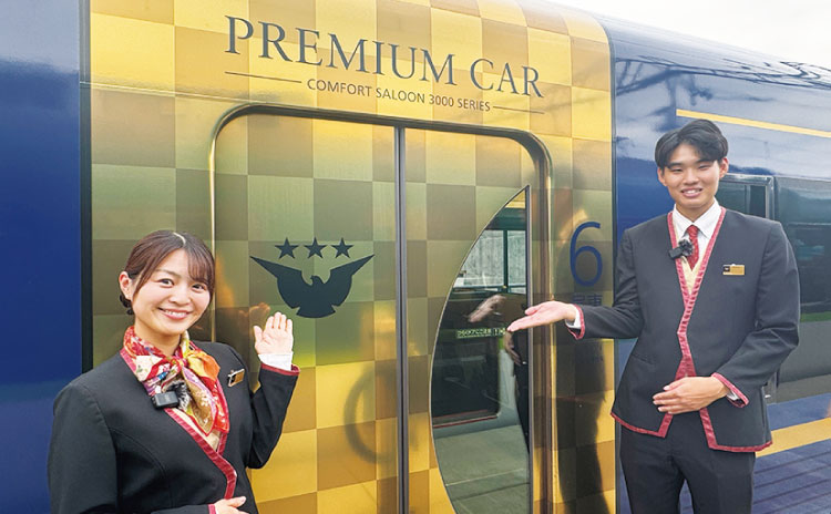 専属アテンダントがお出迎えやグッズ販売など細やかなサービスを提供