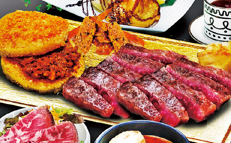 関ケ原グルメガーデン「近江牛ステーキ鉄板焼コース」