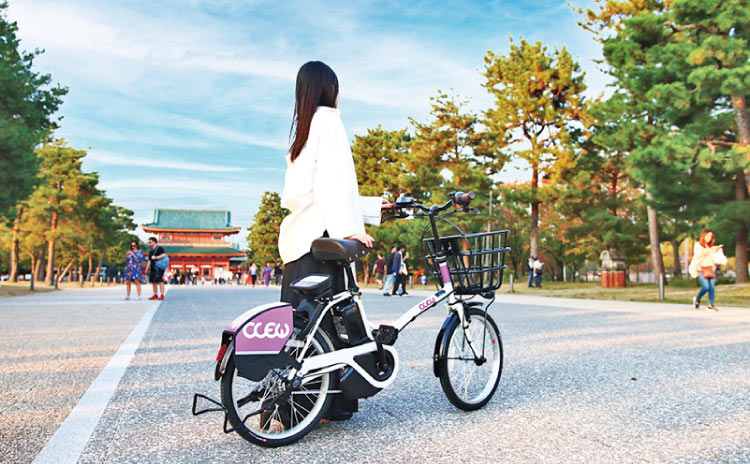 京都観光や日々のおでかけをシェアサイクルで