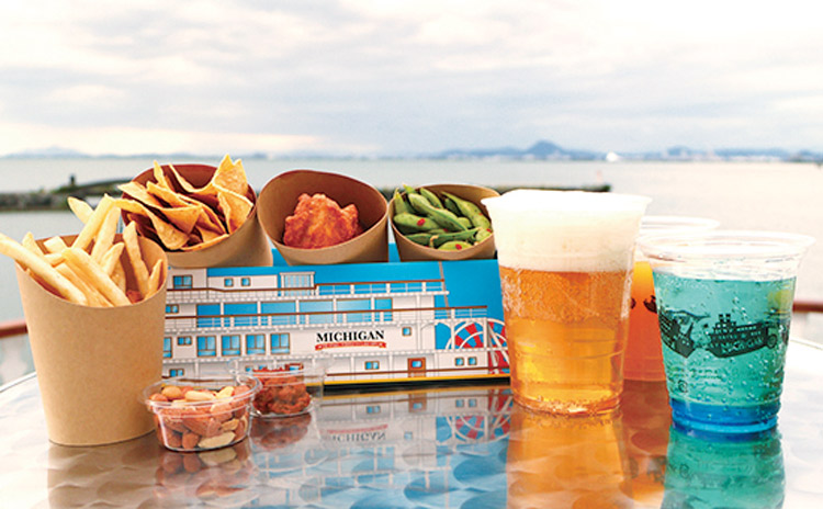 「ビアデッキプラン」で生ビールやワインとともにおつまみを堪能