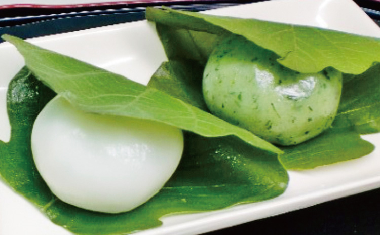 柏餅（蓬・白）／1個・300円