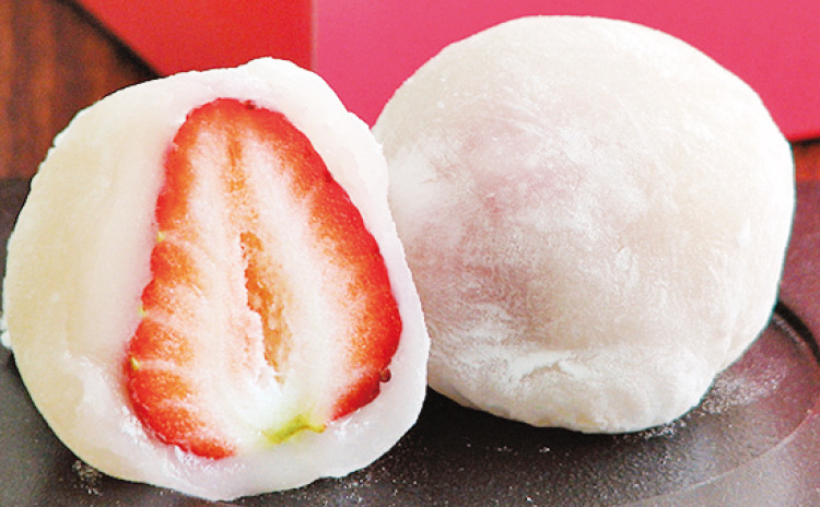 いちご大福/1箱(3個入り)・972円