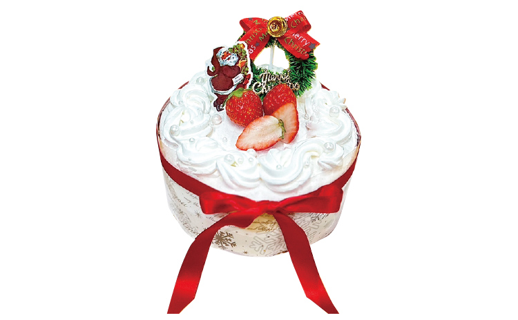 ホワイトクリスマスケーキ 5号／3,800円