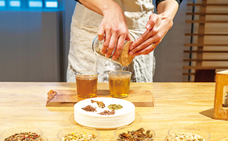 かわかみ茶葉店 未利用茶葉ワークショップ