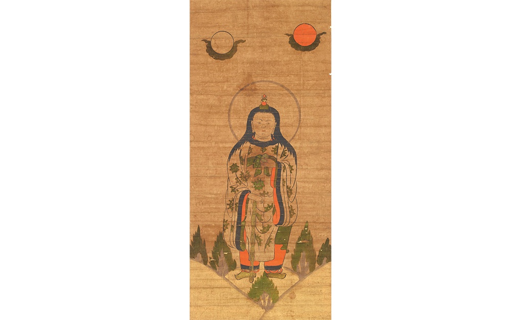 大津絵《雨宝童子》17世紀 大津市歴史博物館蔵 ※展示は10/31（土）〜12/26（土）