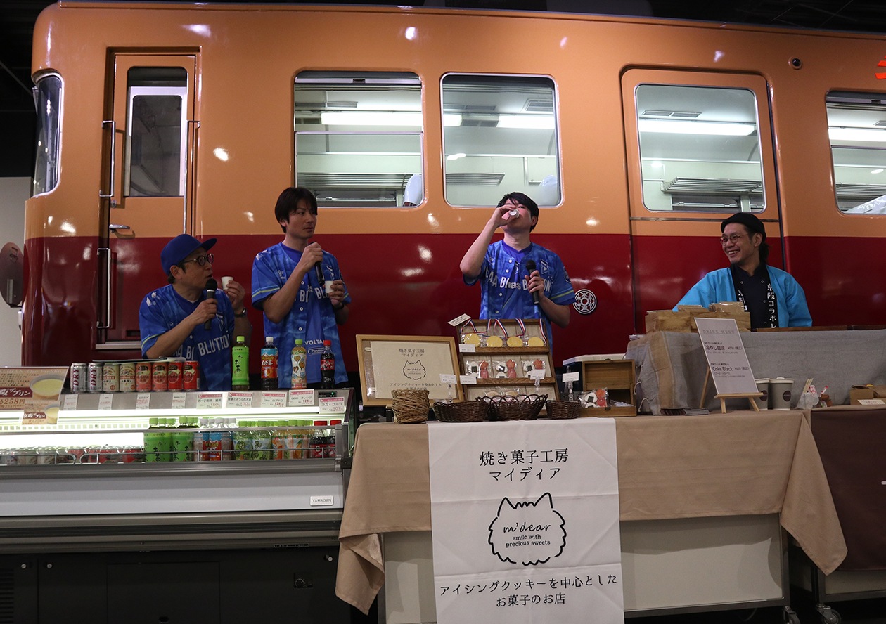 会場内には京阪百貨店の飲食ブース