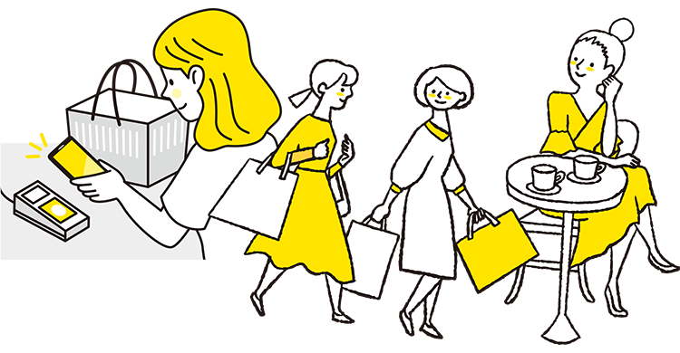 いろんなところでポイントが使える