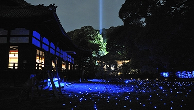 京都・滋賀 紅葉ライトアップ（青蓮院）