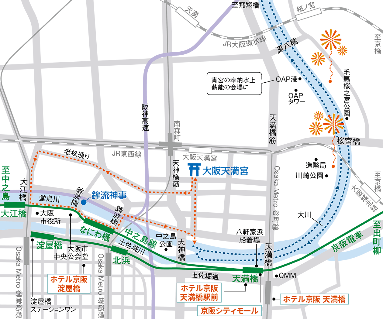 渡御ルートMAP