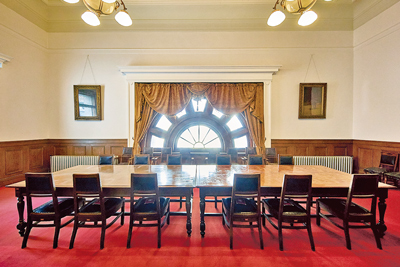 大阪府立中之島図書館 本館3階の記念室