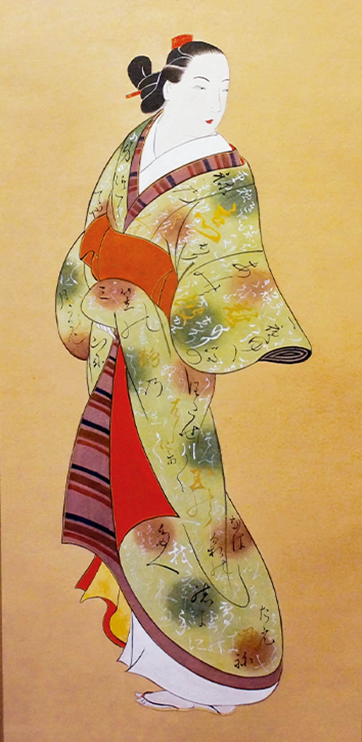 2代目𠮷野太夫(常照寺蔵)