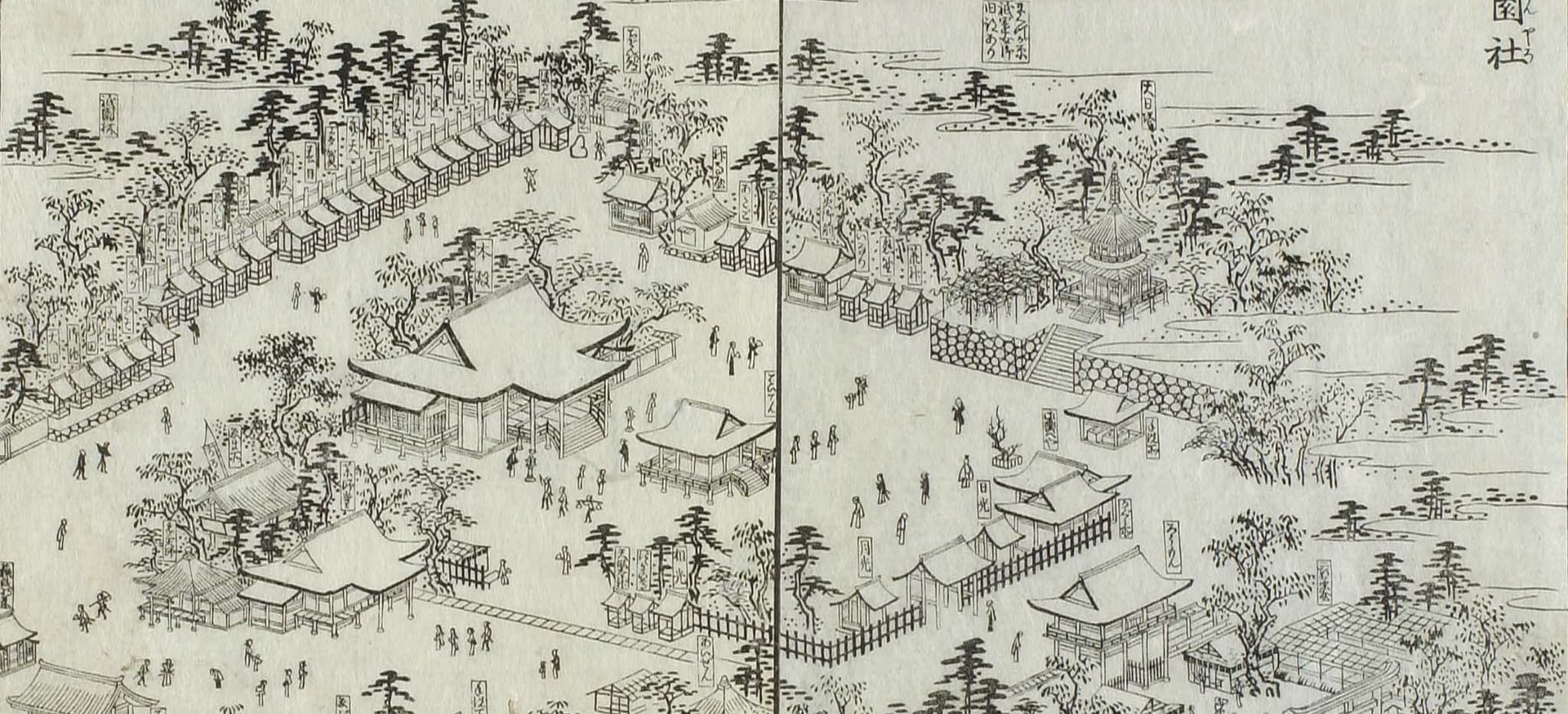 江戸時代の京都を描く！ 天明7年 拾遺都名所図会 京都中心地 山科 東山 浮世絵 第146回 京の名所図会（めいしょずえ）｜京都ツウのススメ｜おでかけ