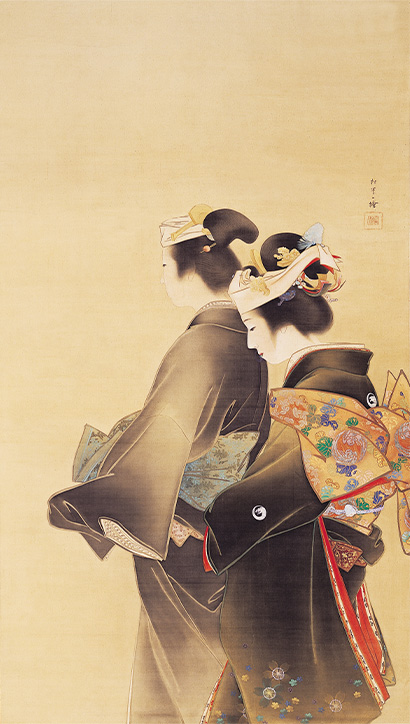 上村松園 「人生の花」京都市美術館蔵
