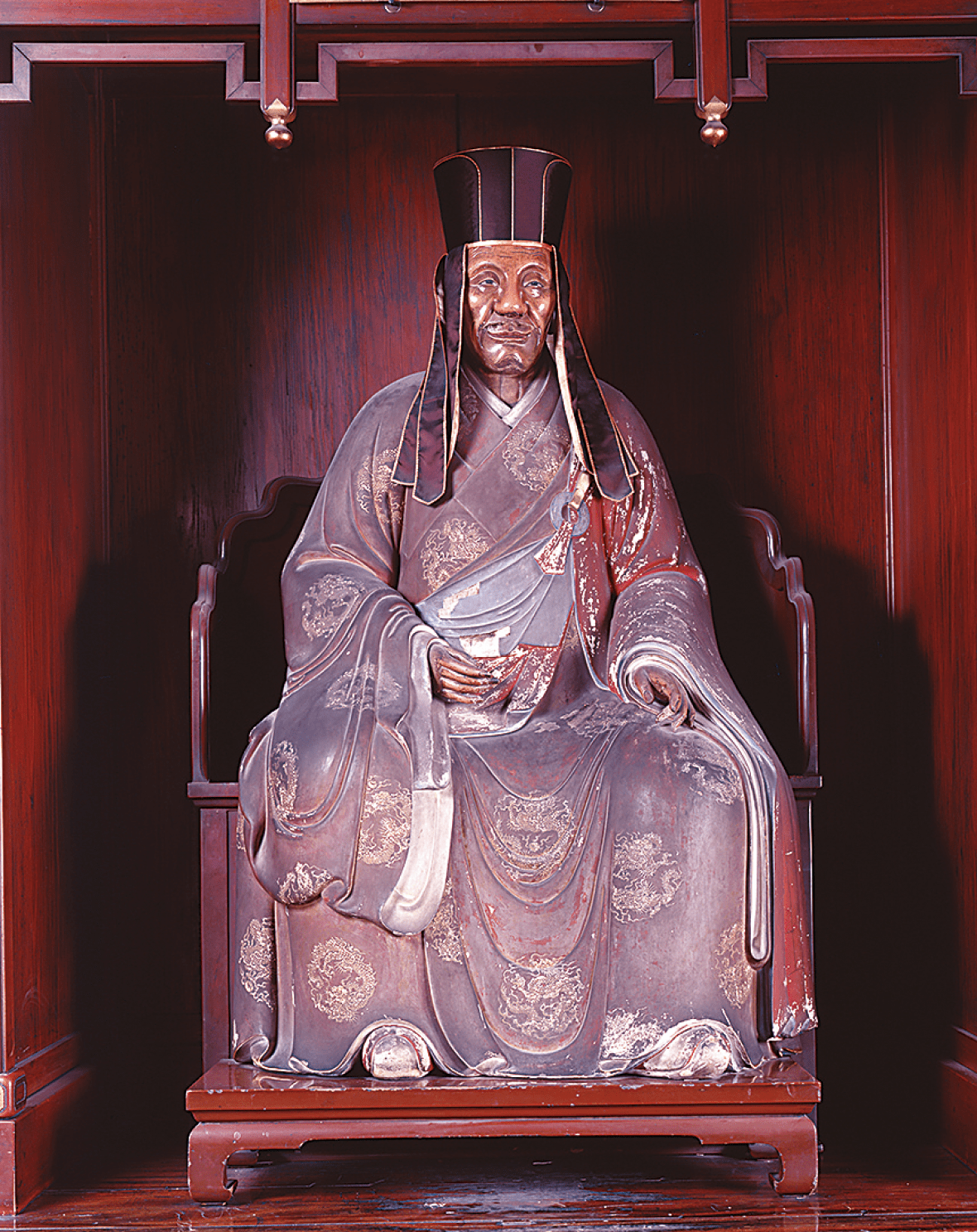 隠元隆琦像
