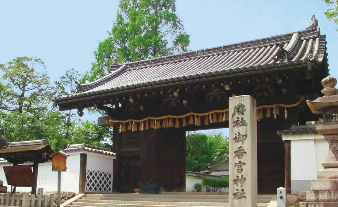 御香宮神社の表門