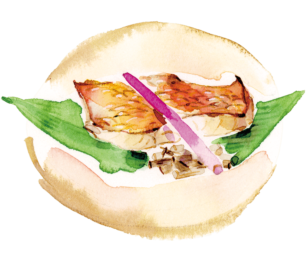 ぐじの若狭焼き