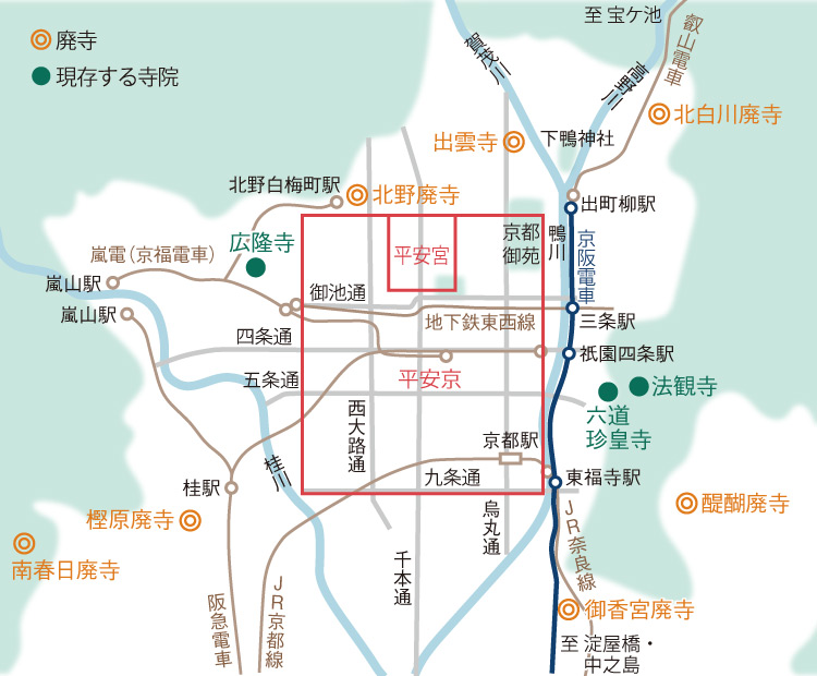 寺院 地図
