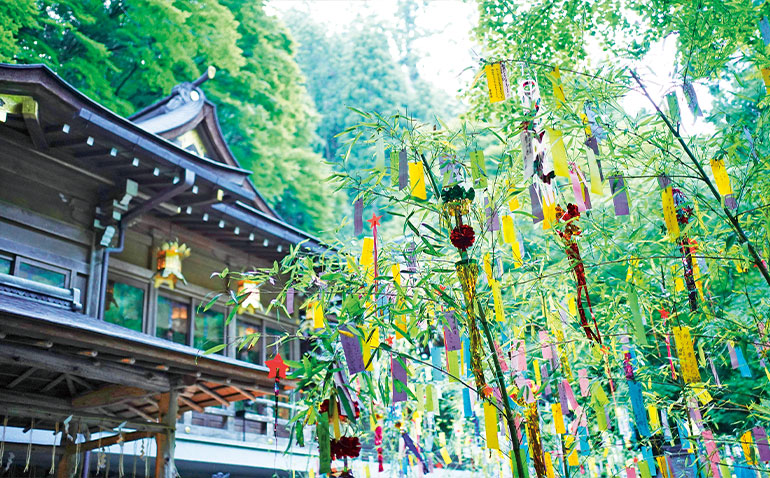 貴船神社の七夕飾り