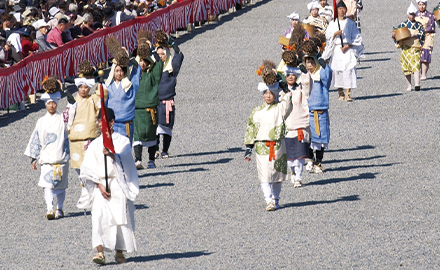 写真：10月の時代祭の行列