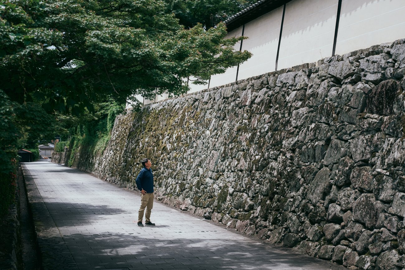 滋賀院門跡の石垣