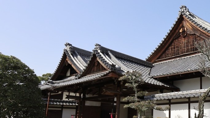 滋賀院門跡の建物外観