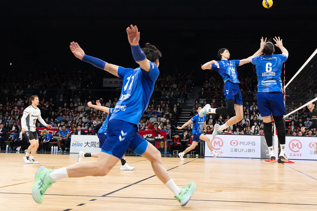 大阪ブルテオンの選手たち