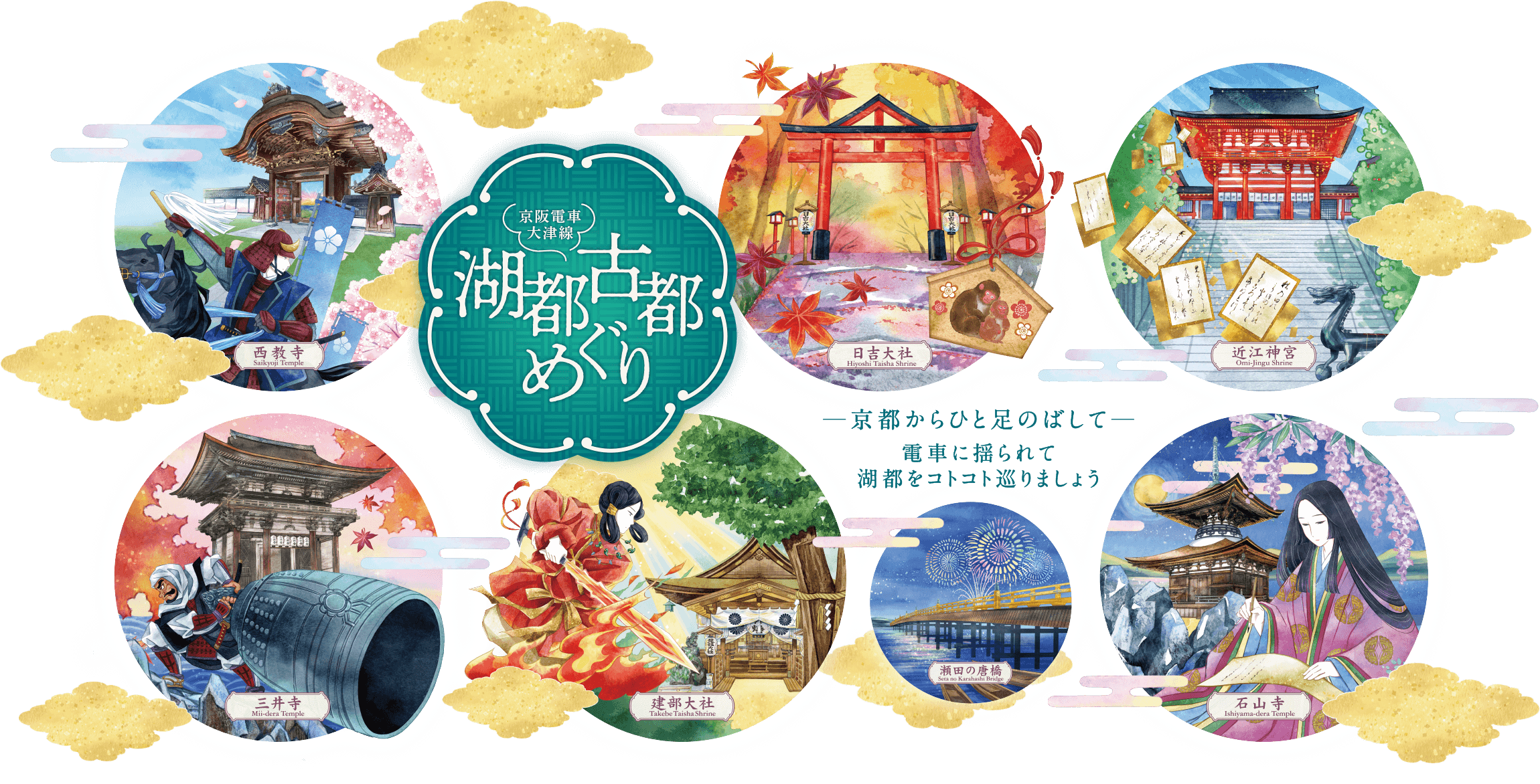京阪電車大津線 湖都古都めぐり
