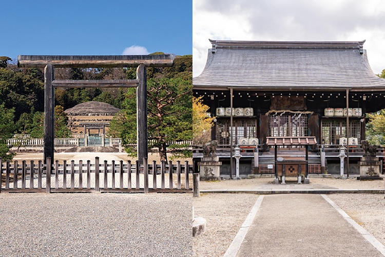 桃山御陵と乃木神社