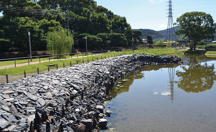 国指定史跡 宇治川太閤堤跡