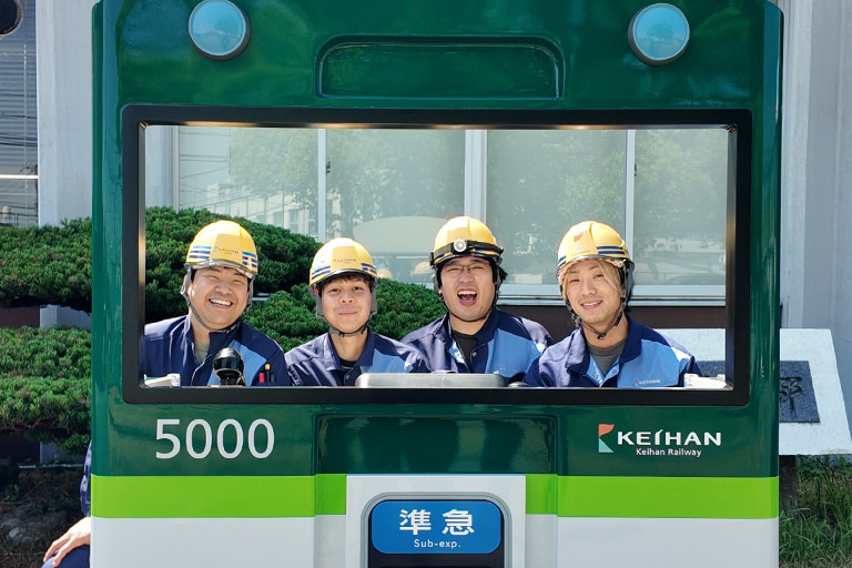 京阪線5000系ミニチュア運転台