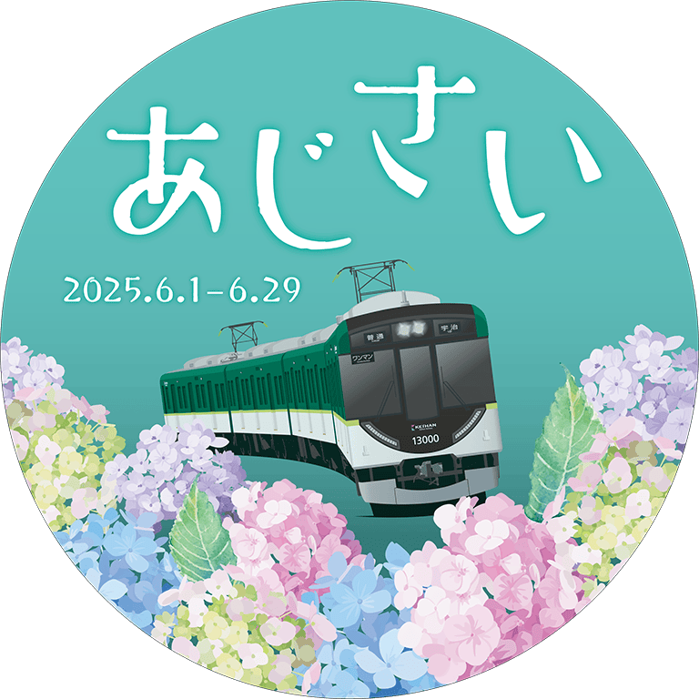 初夏の花ヘッドマーク13000系