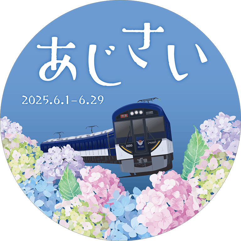 初夏の花ヘッドマーク3000系